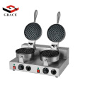 Hot Selling Commercial Kitchen Equipment Round Shape Electric Single Waffle Machine Waffle Maker